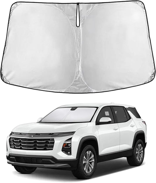 Econour Windshield Sunshade for Chevrolet Equinox 2025 2026, Sun Visor for Front Windshield & Window Sun Shade Cover, UV Heat Blocker & Protector, Car Accessories