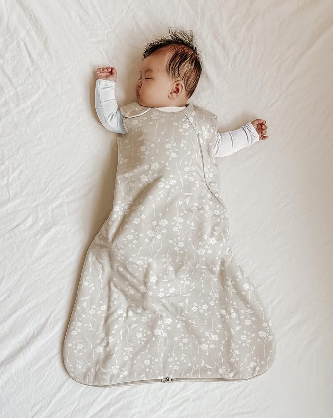 GUNAMUNA Sleep Sacks for Babies Toddlers and Newborns, Easy Changing Diaper Zipper, Cozy, 2.5 TOG