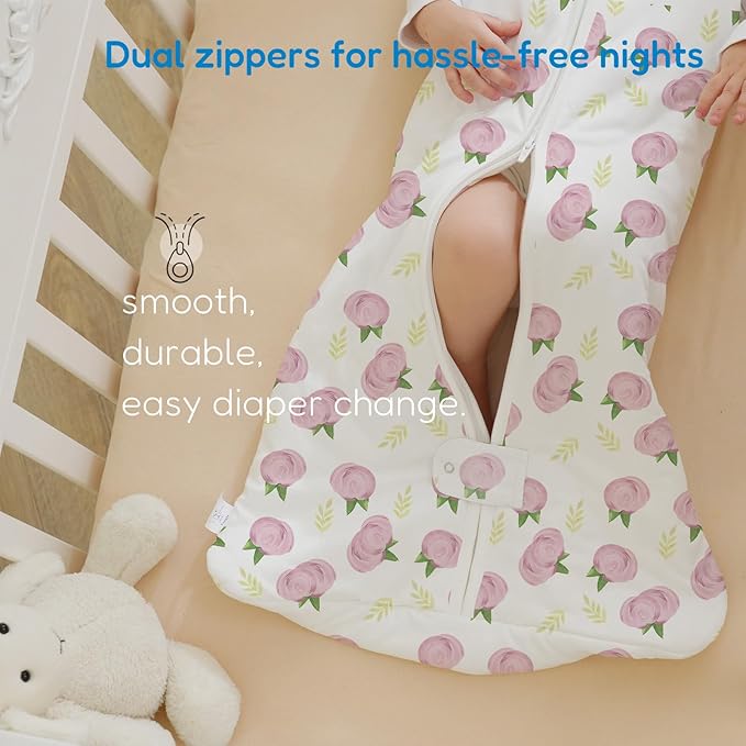 TotAha Sleep Sack 12-18-24 Months 1.0 TOG, Infant Baby Wearable Blanket, Quilted Sleeping Bag with 2-Way Safe Zipper for All Seasons