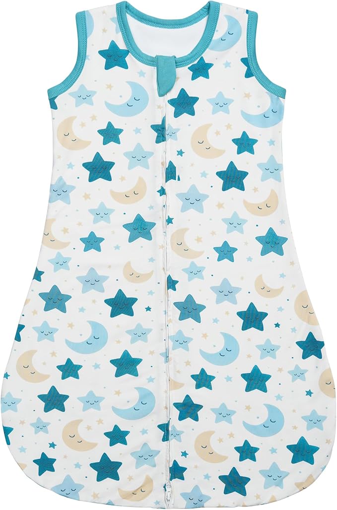 FJORHAL Rayon Made from Bamboo Sleep Sack – TOG 1.0 Soft Wearable Blanket for Infants & Toddlers
