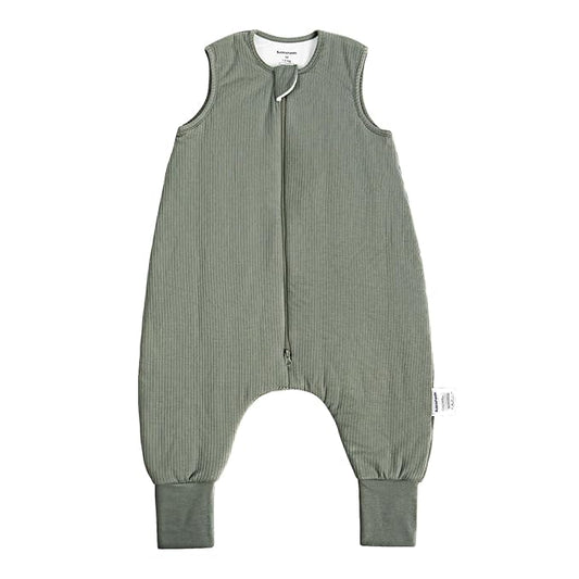 BubblePanda Rayon Made from Bamboo Toddler Sleep Sack with Feet 24-36 Months 1.0 Tog Breathable Sleep Sack 2t-3t Ultra Soft Baby Wearable Blanket with Legs Unisex Sleeping Bag with 2-Way Zipper