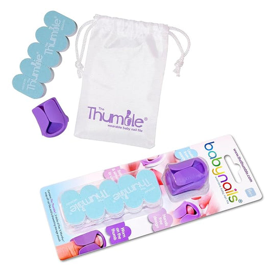 Baby Nails™ - The Wearable Baby Nail File I 6 Months+ Standard Pack - Baby Nail Care Set (6 Months+)