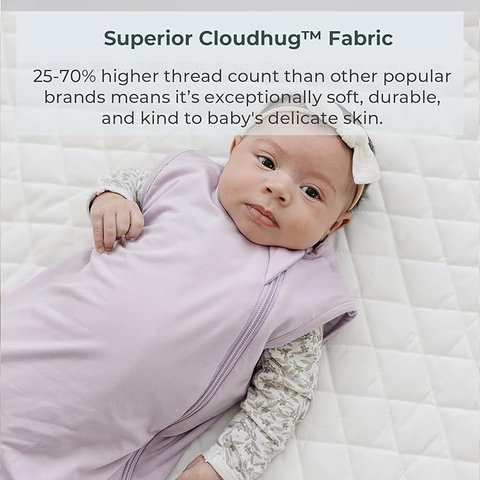 Everyday Bambu Sleep Sack 0.5 Tog - Rayon made from Bamboo Baby Sleeping Bag, Wearable Blanket, Unisex