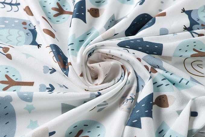 Onacosht Stretchy Bassinet Sheets 33" x 19" Compatible with Mika Micky, KoolaBaby (3 in 1), BabyBond, HARPPA and RICUTON Bedside Bassinet, 3 Pack, Elephant Giraffe Zebra Printing