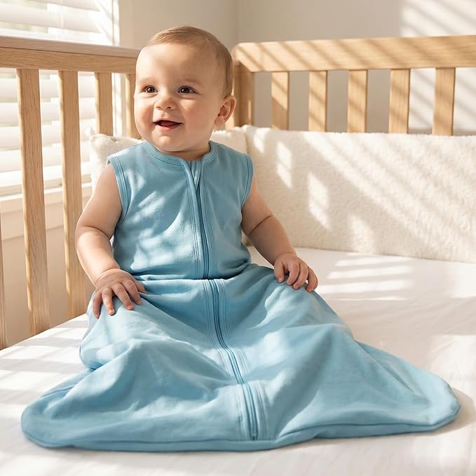 littogoose Baby Sleep Sack Wearable Blanket Baby Sleeping Bag, 0.5 TOG Toddler Sleeping Sack 0-3-6-12-24 Months,3 Pack
