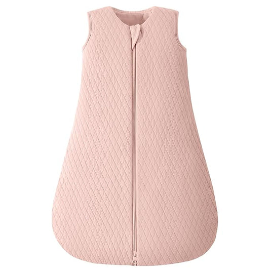 Yoofoss Baby Sleep Sack 6-12 Months TOG 2.5 Winter Baby Wearable Blanket, 100% Organic Cotton Infant Sleeping Sack 2-Way Zipper Warm Quilted Sleep Sack