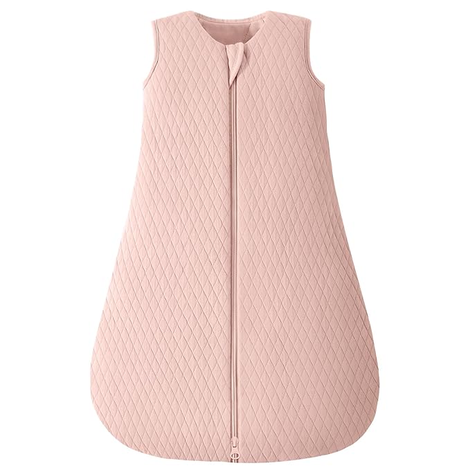 Yoofoss Baby Wearable Blanket TOG 2.5 Winter Sleep Sack 18-24 Months, 100% Organic Cotton Toddler Sleeping Sack with 2-Way Zipper Warm Quilted Sleep Sack