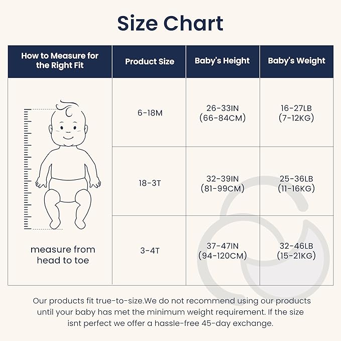 kaiya baby Unisex Toddler Sleep Sack with Feet, 2.5 Tog Baby Winter Sleep Sack Long Sleeve Gifts for Boys & Girls