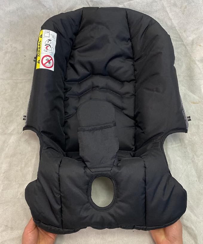 Replacement Canopy & Seat Cushion Set Compatible with Doona+ Car Seat Stroller - Sunshade Cover & Textile Fabric Accessories - Breathable, Machine Washable (Pink Black)