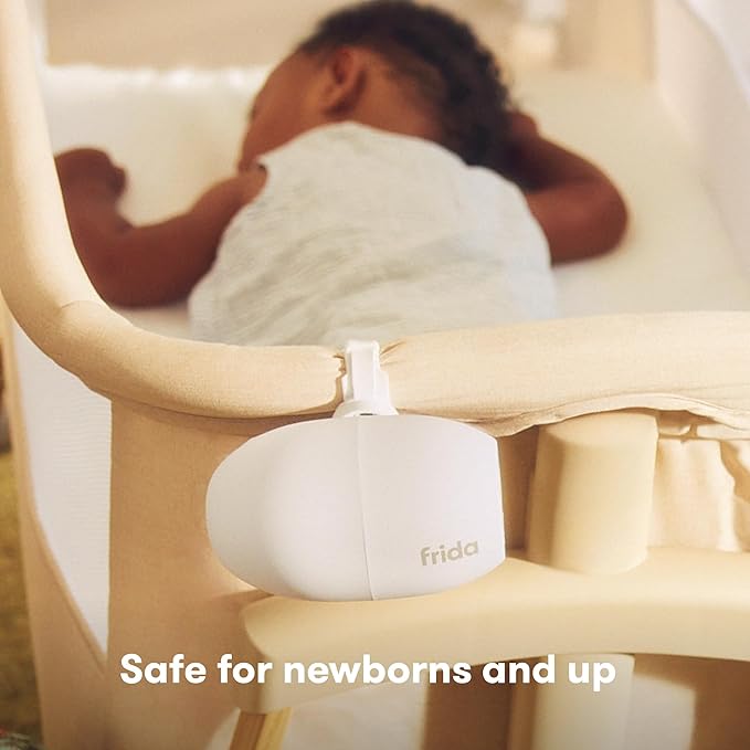 Frida Baby Hands-Free Stroller Device with 5 Vibration Levels, Universal Stroller Accessories, Rechargeable Portable Vibration for Cribs & Strollers, Water-Resistant Baby Soother