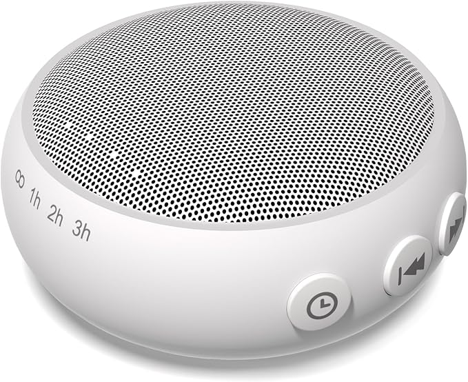 SoundMe Pink Noise Machine Sound Machinie with 30 Soothing Natural Sounds 36 Volume Portable Travelfor Sleeping Brown Noise Machine for Baby Kids Adults Noise Canceling Machine for Office Privacy