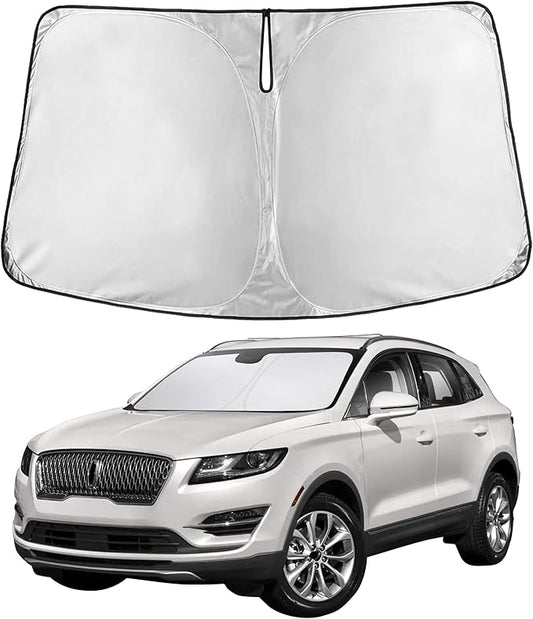 Econour Windshield Sunshade for Lincoln MKC 2015-2017 2018 2019, Sun Visor for Front Windshield & Window Sun Shade Cover, UV Heat Blocker & Protector, Car Accessories