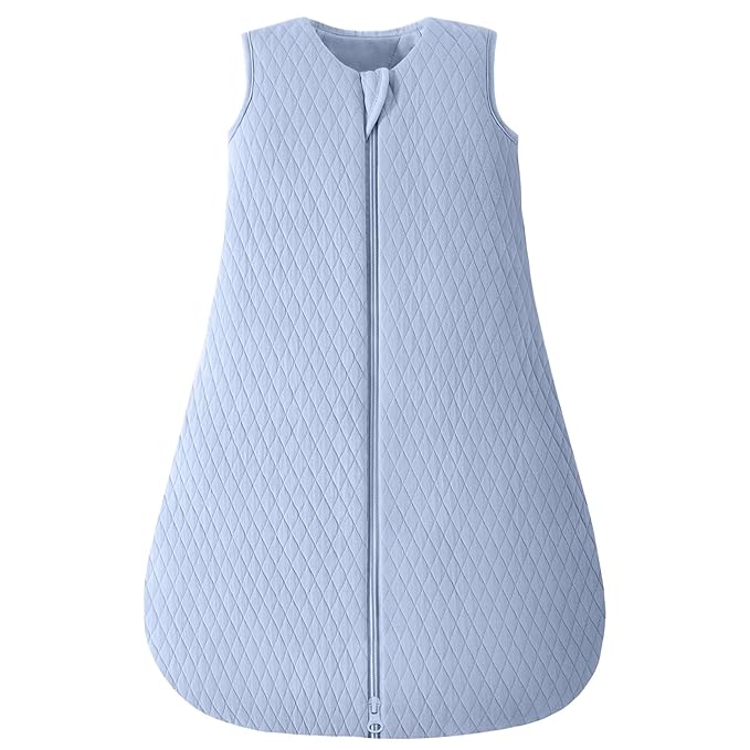 Yoofoss Baby Sleep Sack 12-18 Months TOG 2.5 Winter Baby Wearable Blanket, 100% Organic Cotton Toddler Sleeping Sack 2-Way Zipper Warm Quilted Sleep Sack