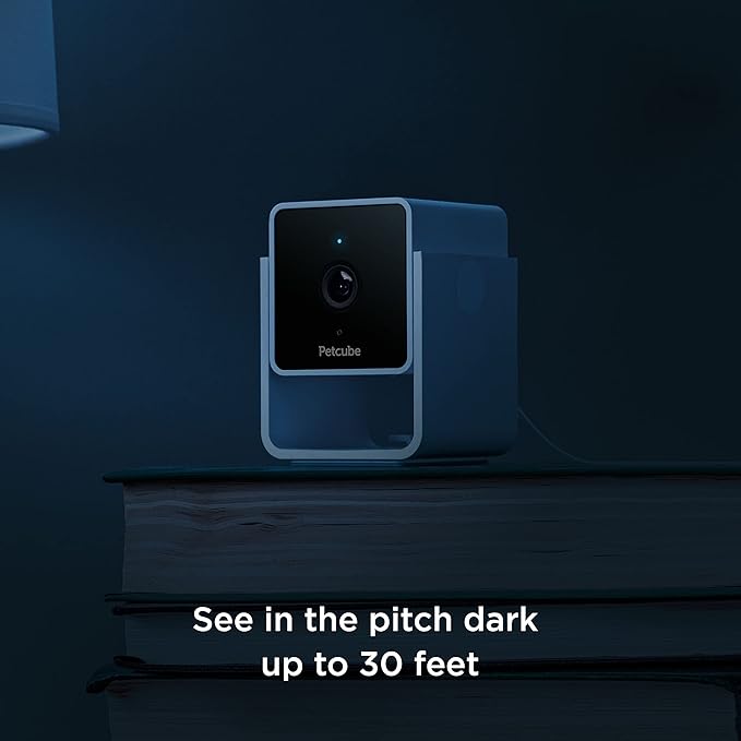 Petcube Cam Pack of 3 Indoor Home Security Cameras with 1080p HD Video, 2-Way Audio, Motion Detection, and Phone App, Night Vision Wi-Fi Camera for Apartment Security, Video Baby Monitor, Pet Camera