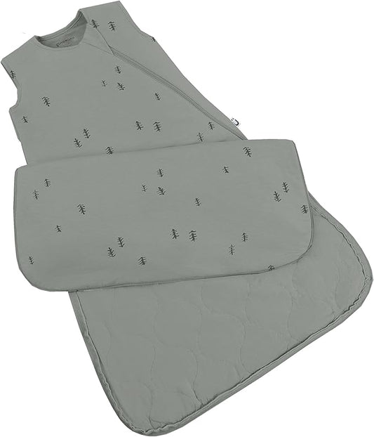 GUNAMUNA Sleep Sacks for Babies Toddlers and Newborns, Easy Changing Diaper Zipper, Cozy, 2.5 TOG