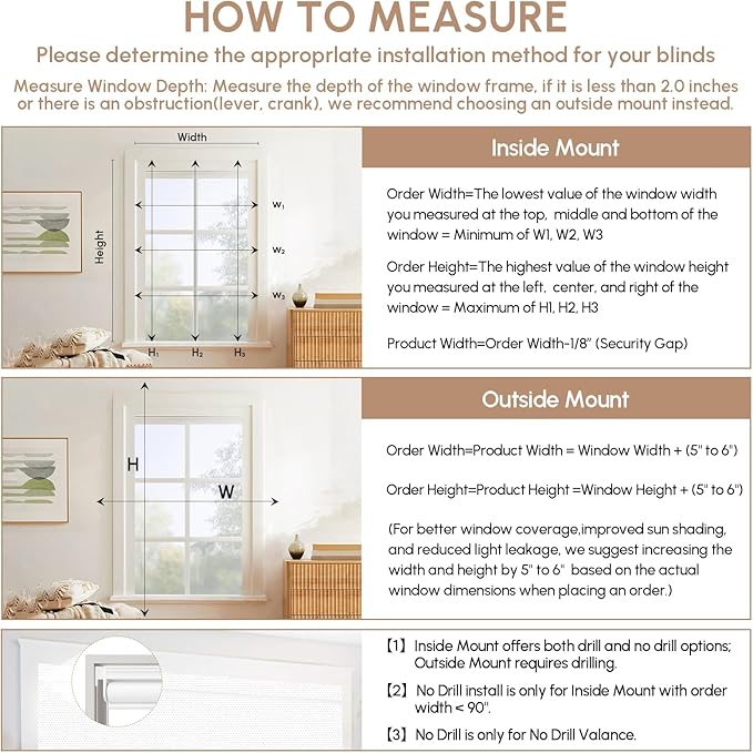 Kincmo No Drill Motorized Blinds with Remote, 100% Blackout Roller Shades for Windows, Custom Electric Blinds Compatible with Alexa, Apple Homekit, Google Home (100% Blackout Pure White)