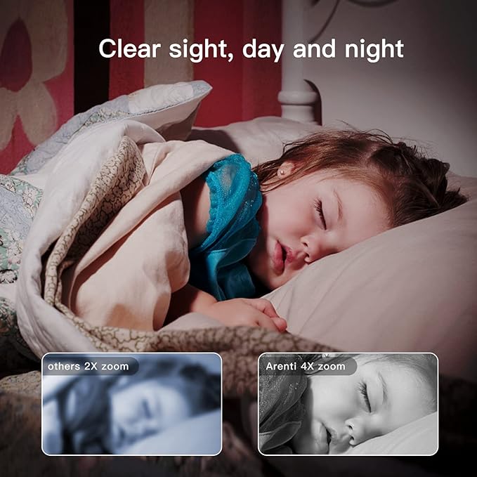 ARENTI 5-Inch Wireless Baby Monitor Display, Parent Unit for AInanny A4 Camera(Screen1)