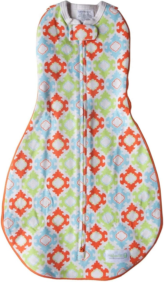 Woombie Grow with Me Baby Swaddle, Convertible Swaddle Fits 0-9 Months, Expands to Wearable Blanket for up to 18 Months, Mandala Multi