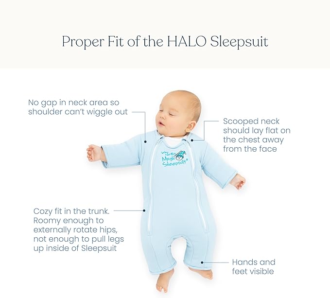 Magic Sleepsuit Baby Merlin's Microfleece Baby Swaddle Transition Product