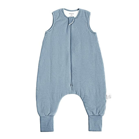 BubblePanda Rayon Made from Bamboo Toddler Sleep Sack with Feet 12-24 Months 1.0 Tog Breathable Sleep Sack 1t-2t Ultra Soft Baby Wearable Blanket with Legs Unisex Sleeping Bag with 2-Way Zipper