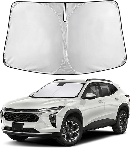 Econour Windshield Sunshade for Chevrolet Chevy Trax 2013-2021 2022 2023, Sun Visor for Front Windshield & Window Sun Shade Cover, UV Heat Blocker & Protector, Car Accessories