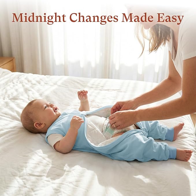 littogoose 1.0 TOG Toddler Sleep Sack with Legs, Baby Wearable Blanket for 6-18-36 Months 3T-4T, Early Walker Baby