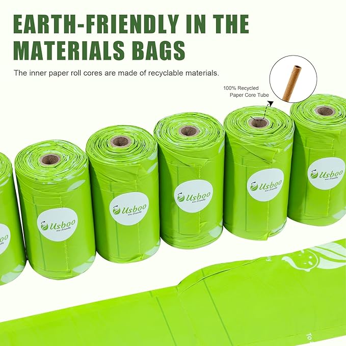 Disposable Diaper Bags for Baby, 9 Refill Rolls/108 Bags，OXO-Biodegradable Diaper Sacks with Dispenser,Easy-Tie Handles,Large Dirty Diaper Disposal or Pet Waste Bags