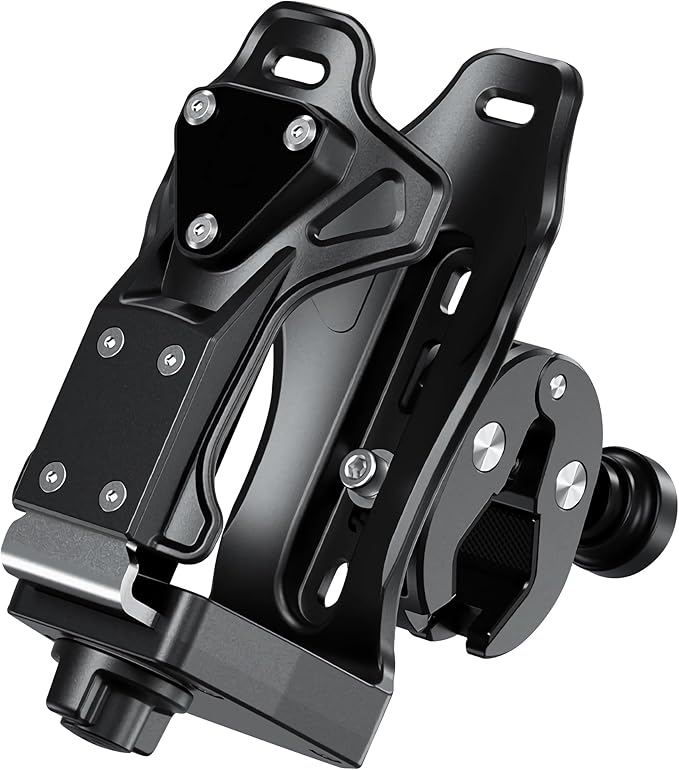 Generic Extra Large Motorcycle ATV Cup Holder Anti Theft, Adjustable Water Bottle Holder for 1.96 – 3.6"" Water Bottle, for Motorcycle Bike Baby Stroller Wheelchair Golf Push Cart Marine Boat Tractor