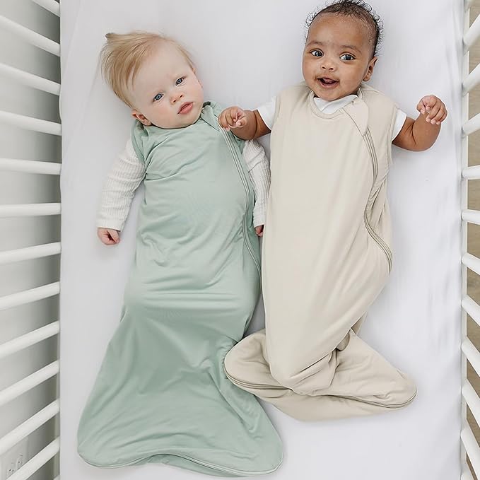 Everyday Bambu Sleep Sack 0.5 Tog - Rayon made from Bamboo Baby Sleeping Bag, Wearable Blanket, Unisex