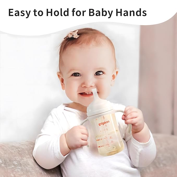 Pigeon Baby Bottle Handles for Pigeon PPSU Bottles 8.1Oz, Easy to Hold for Baby Hands, 1 Pack (Blue)