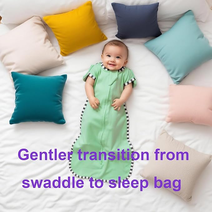 Transitional Swaddle Blanket Sack 2-Pack, Baby Sleep Sack, Arms Up Design, Newborn Swaddle for Boys Girls