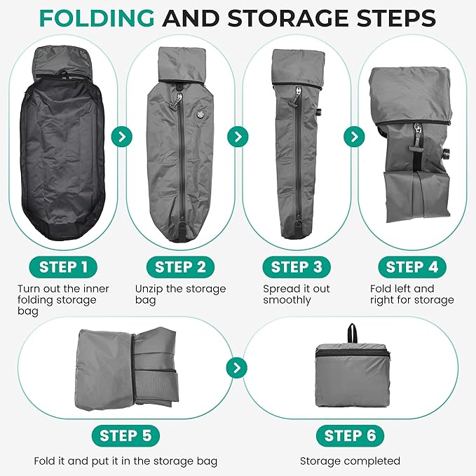 Vacuum Compression Diaper Bag, Expandable Waterproof Baby Travel Backpack with Insulated Pockets, Wet-Dry Separation, and Detachable Airtight Bag(No Air Pump)