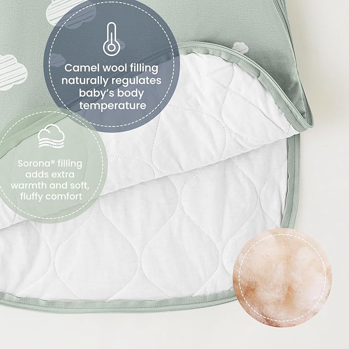 Unisex Sleeping Bag for Babies and Toddlers 3.5 Tog Sleep Sack, Baby Sleep Sack, One piece with sleeves, Gifts for Baby