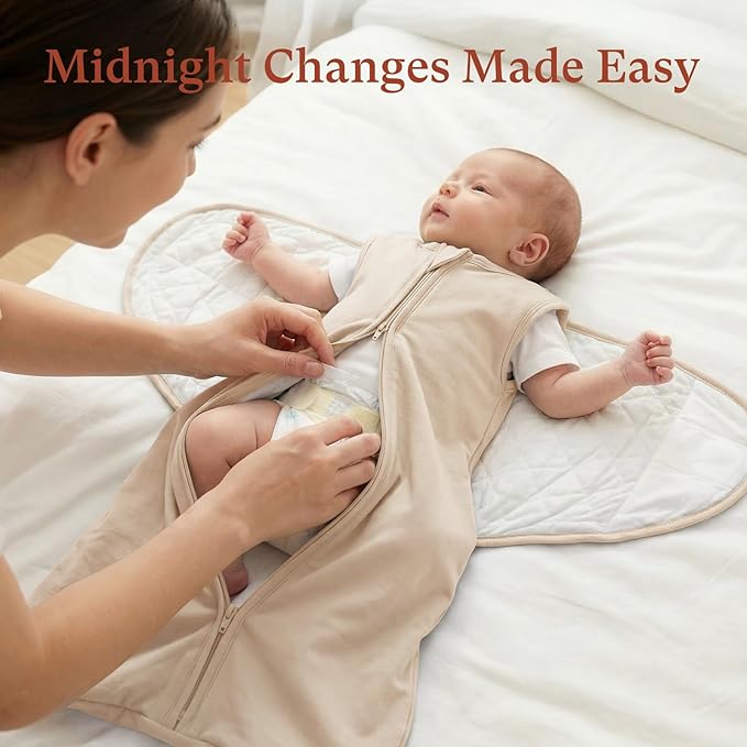1.0 TOG Preemie Swaddle Sleep Sack, Adjustable Wearable Blanket for Infants Newborns 0-6 Months