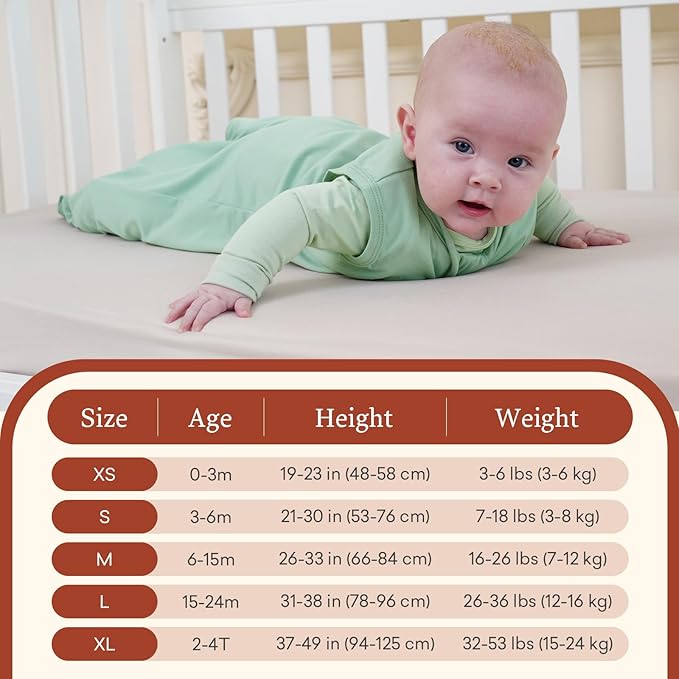 littogoose Baby Sleep Sack Wearable Blanket Baby Sleeping Bag, 0.5 TOG Toddler Sleeping Sack 0-3-6-12-24 Months,3 Pack