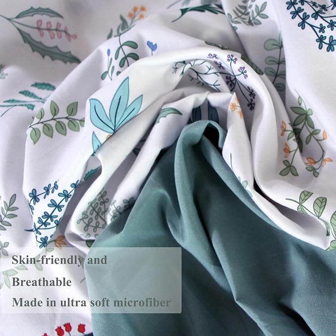 4 Pack Pack and Play Fitted Sheets 26” x 38”, Compatible with Graco Pack n Play Playard Crib, Soft and Skin-Friendly, Mint Green and Color Rainbow