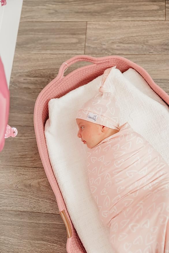 Copper Pearl Large Premium Knit Baby Swaddle Receiving Blanket Sweetie