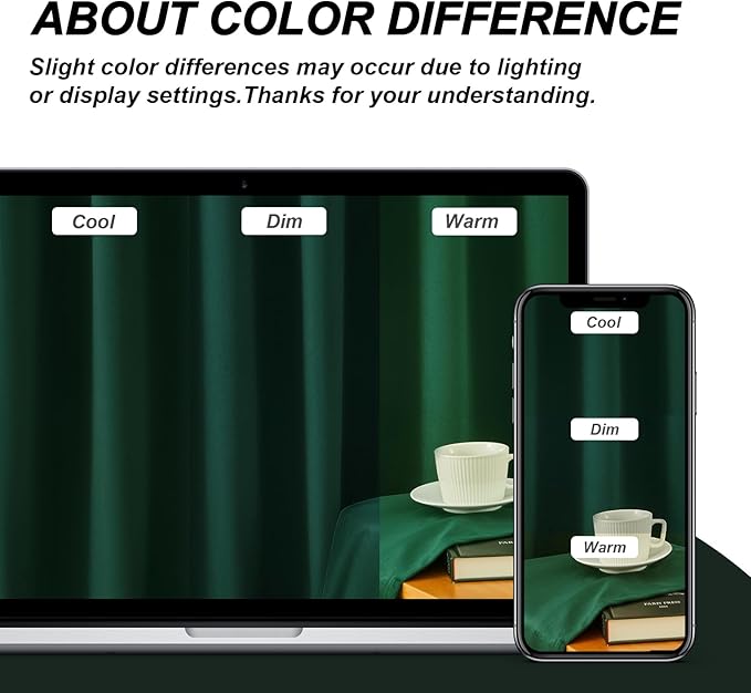 Topfinel Dark Green Velvet 84 Inches Curtains 2 Panels Modern Boho Luxury Room Darkening Thermal Insulated Grommet Drapes for Living Room Bedroom Christmas Green Winter Season Holiday Decor W52 x L84