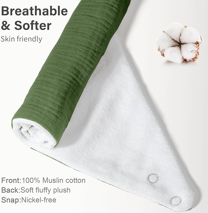 NISXABEBE Muslin Baby Bibs,Soft Triangular Baby Bandana Drool Bibs for Baby Boy Girl,Solid Colors Bib for Drooling Teething