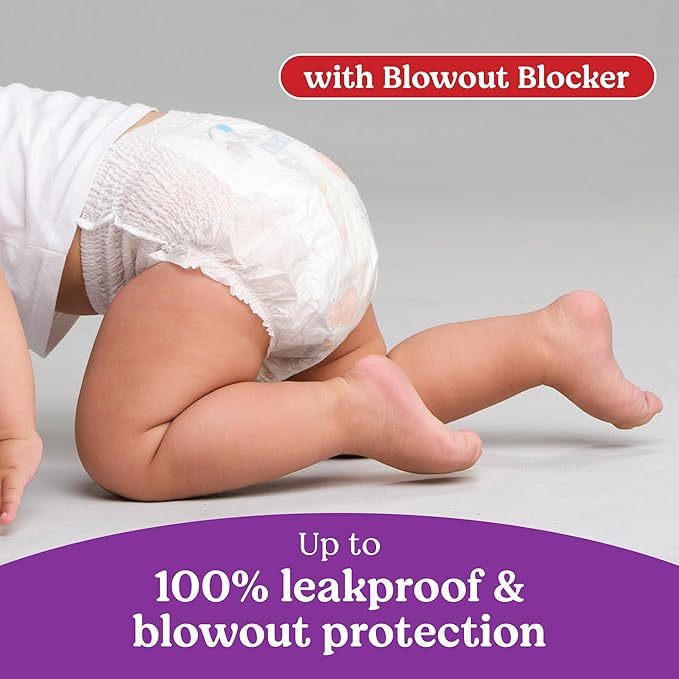 Huggies Size 4 Baby Diapers, Little Movers HuggFit 360° Baby Diapers with 360° Waistband, Size 4 (22-37 lbs), 144 Count (4 Packs of 36), Packaging May Vary