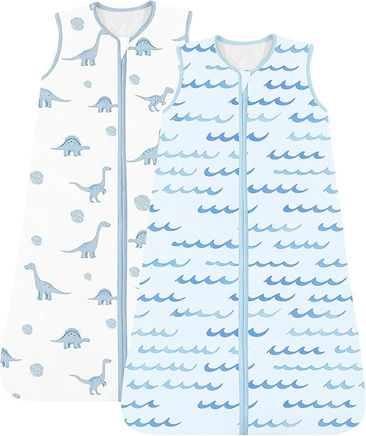 TOTCHILL Baby Sleep Sack, 1.0 TOG Cozy Wearable Blanket, Soft Sleeping Bag with Zipper, Toddler Sleep Sack 0-3-6-12-24-3T