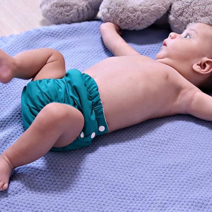IIjnUhb Swim Diapers Baby Reusable 2 Pack,Washable Pants for 0-3 Years Boys Girls Swimming Lesson Shower Gifts