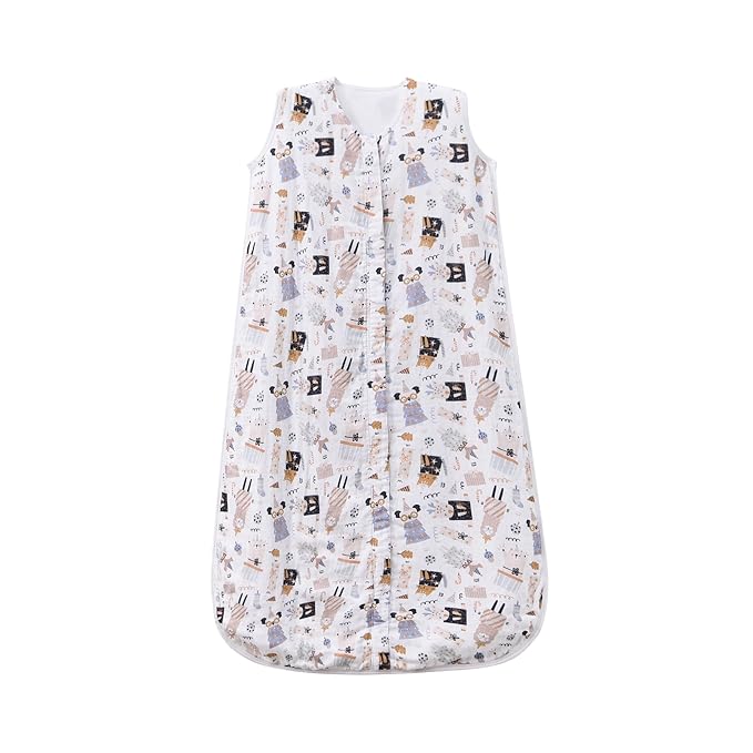 TADO MUSLIN Toddler Sleep Sack 2-4T, 0.5 TOG Lightweight Wearable Blanket, 100% Organic Cotton Muslin, Sleeveless, 2-Way YKK Zipper, OEKO-TEX Certified