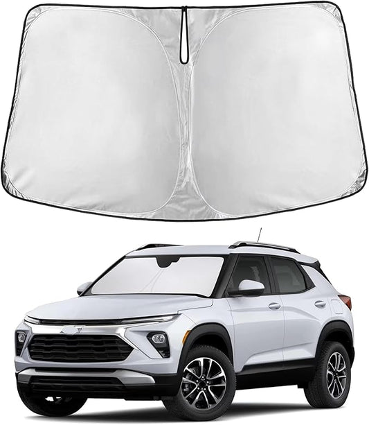 Econour Windshield Sunshade for Chevrolet Trailblazer 2021-2024 2025 2026, Sun Visor for Front Windshield & Window Sun Shade Cover, UV Heat Blocker & Protector, Car Accessories