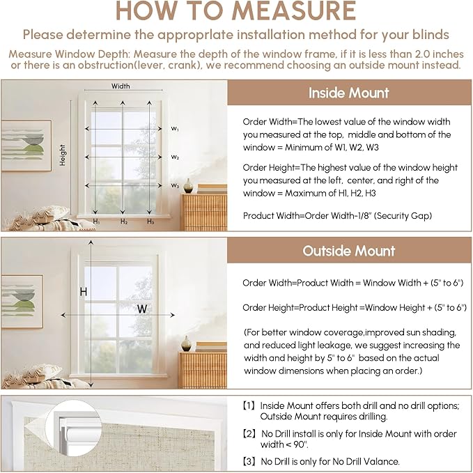 Kincmo No Drill Motorized Blinds with Remote, 100% Blackout Roller Shades for Windows, Custom Electric Blinds Compatible with Alexa, Apple Homekit, Google Home (100% Blackout Linen Stone)
