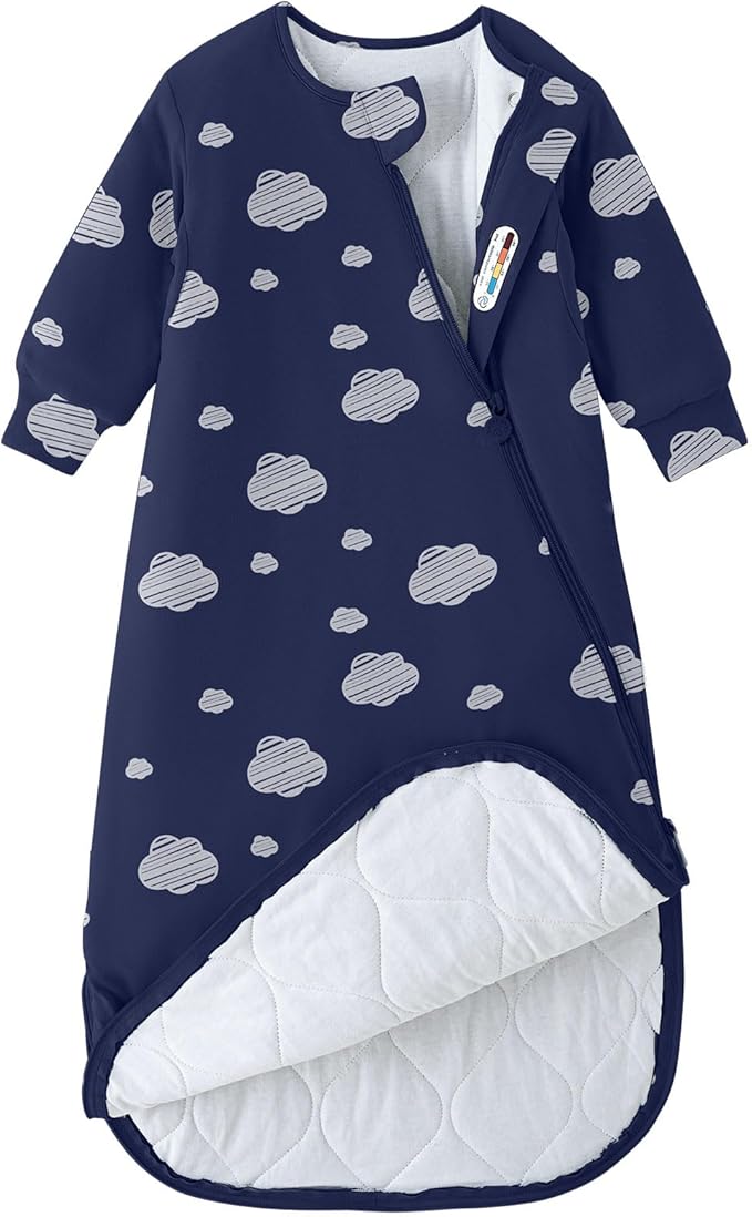 Unisex Sleeping Bag for Babies and Toddlers 3.5 Tog Sleep Sack, Baby Sleep Sack, One piece with sleeves, Gifts for Baby
