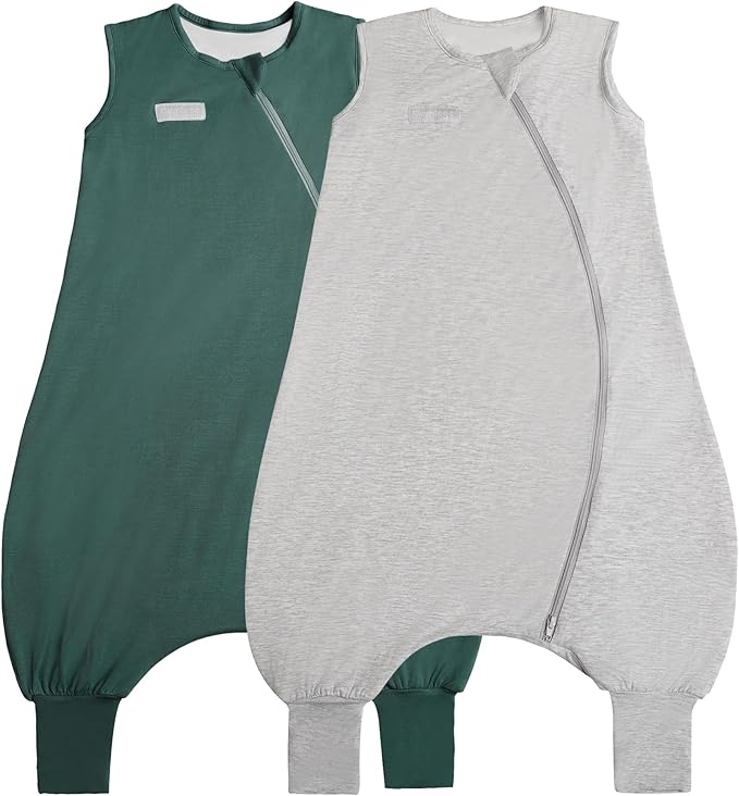 Aomloge PuppyCozy: Toddler Sleep Sack 9-48 Months, 1.0 Tog Sleep Sack with Legs, Baby Wearable Blanket