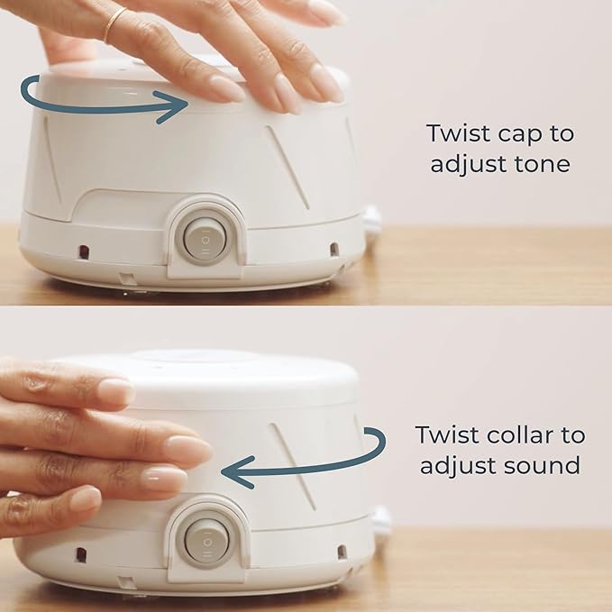 Yogasleep Dohm Classic (2 Pack) The Original White Noise Sound Machine, Soothing Natural Sounds from a Real Fan, Sleep Therapy for Adults & Baby, Noise Cancelling for Office Privacy & Meditation