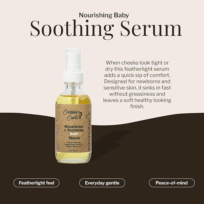 Cristina's Curls Baby Conditioner – Gentle Slip For Tiny Tangles And Soft Moisture