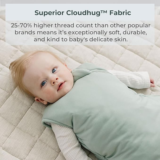 Everyday Bambu Sleep Sack 2.5 Tog - Rayon made from Bamboo Baby Sleeping Bag, Wearable Blanket, Unisex